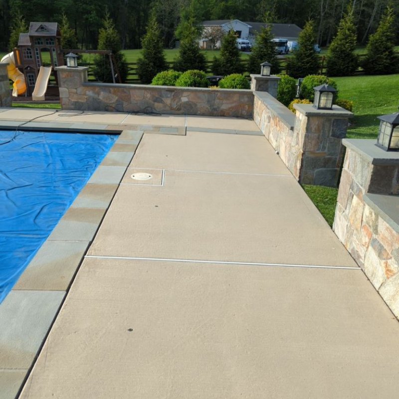 Pool Deck Cleaning